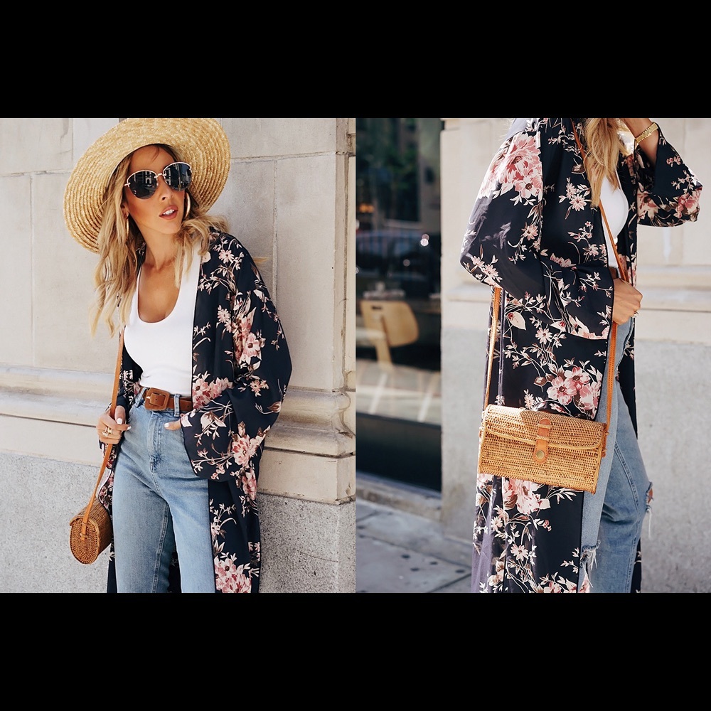 Floral Kimono